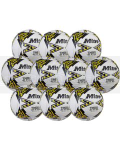 Mitre Jnr Lite 320g Size 5 10 Pack with Bag