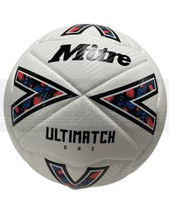 Mitre Ultimatch One 450g Size 5 Match Football 5-Pack with Bag